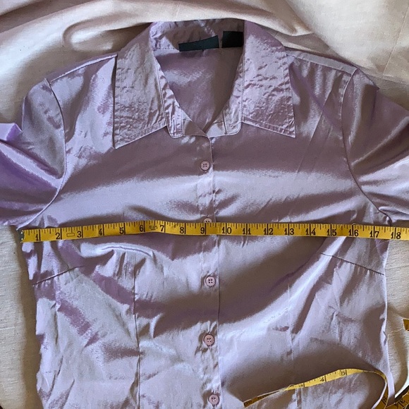 At Last Lovely Lavender Shirt - Picture 6 of 8